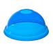 DOME LID BLUE FOR PLASTIC CUP 300-500ml 100pcs THRACE PLASTICS-1