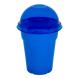 DOME LID BLUE FOR PLASTIC CUP 300-500ml 100pcs THRACE PLASTICS-2