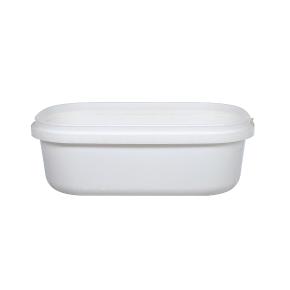 ΔΟΧΕΙΟ ΠΑΓΩΤΟΥ ΠΛΑΣΤΙΚΟ "ALOMA" (PP) ΟΒΑΛ ΛΕΥΚΟ (1000ml) 136ΤΕΜ ΠΛΑΣΤΙΚΑ ΘΡΑΚΗΣ