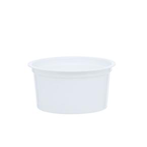 ΔΟΧΕΙΟ ΤΡΟΦΙΜΩΝ ΠΛΑΣΤΙΚΟ ΛΕΥΚΟ ART157 Φ95x43mm (160ml) 992ΤΕΜ ΠΛΑΣΤΙΚΑ ΘΡΑΚΗΣ