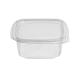 PREMIUM PET CONTAINER 1250ml PARAL/MO WITH INTEGRATED LID 50TEM-1