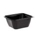 ΣΚΕΥΟΣ ΣΑΛΑΤΑΣ PET ΤΕΤΡΑΓΩΝΟ 190x190x80mm ΜΑΥΡΟ 50TEM-1