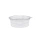 ROUND PET CONTAINER TRANSPARENT WITHOUT LID Φ11.8x4cm FOR USE WITH SAUCE 130ml 480PCS-2