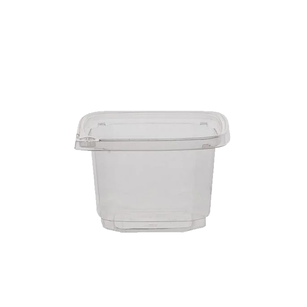 ΣΚΕΥΟΣ PET DELI ΔΙΑΦΑΝΟ ΤΕΤΡΑΓΩΝΟ 16oz SAFELOCK 50TEM