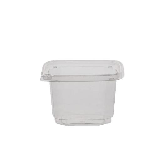 ΣΚΕΥΟΣ PET DELI ΔΙΑΦΑΝΟ ΤΕΤΡΑΓΩΝΟ 16oz SAFELOCK 50TEM