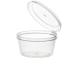TRANSPARENT PLASTIC BAG WITH INTEGRATED LID 100ml (3.5oz) 50pcs-2