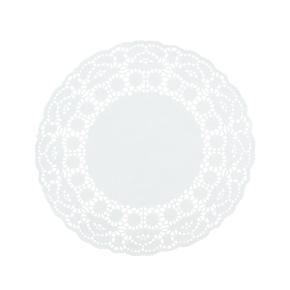 ΔΑΝΤΕΛΑ ΧΑΡΤΙΝΗ ΣΤΡΟΓΓΥΛΗ ΛΕΥΚΗ Φ16cm 250TEM