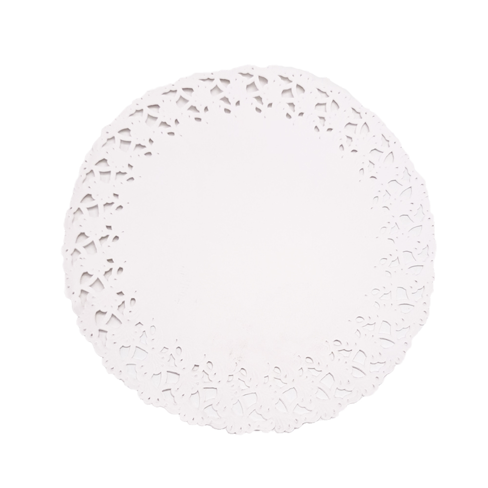 LACE PAPER SHEET ROUND D24cm 250pcs