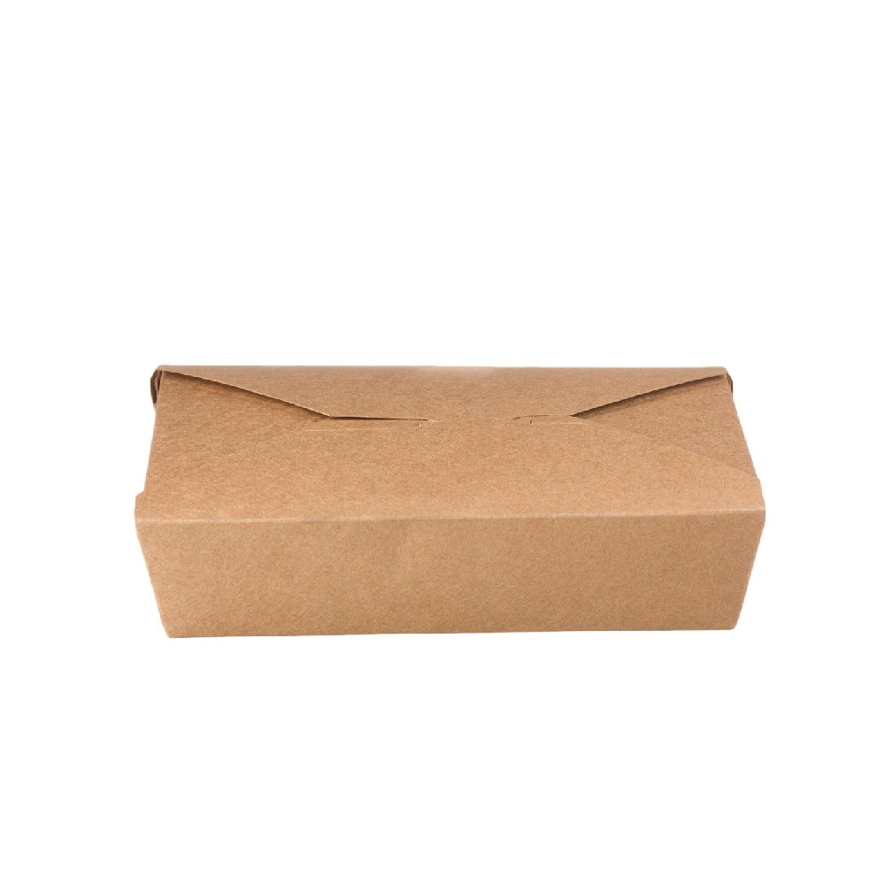 FOOD PACK PAPER DELI KRAFT DELIVERY BROWN (750ml) 15,1x12x4cm 50pcs