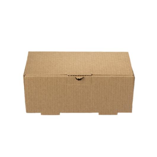 KOYTI DOUBLE BURGER KRAFT ΚΑΦΕ 22x12,6x8,3cm 100ΤΕΜ