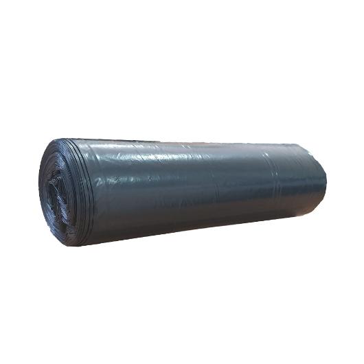 GARBAGE BAGS ROLL 60Lt (60X80cm) BLACK 20pcs