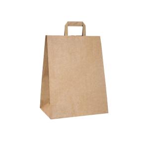 PAPER BROWN BAG "LUNCH BASKET" 32X21X33cm 250pcs