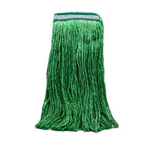 PROFESSIONAL MOP 400gr WITH THREAD IN GREEN COLOR