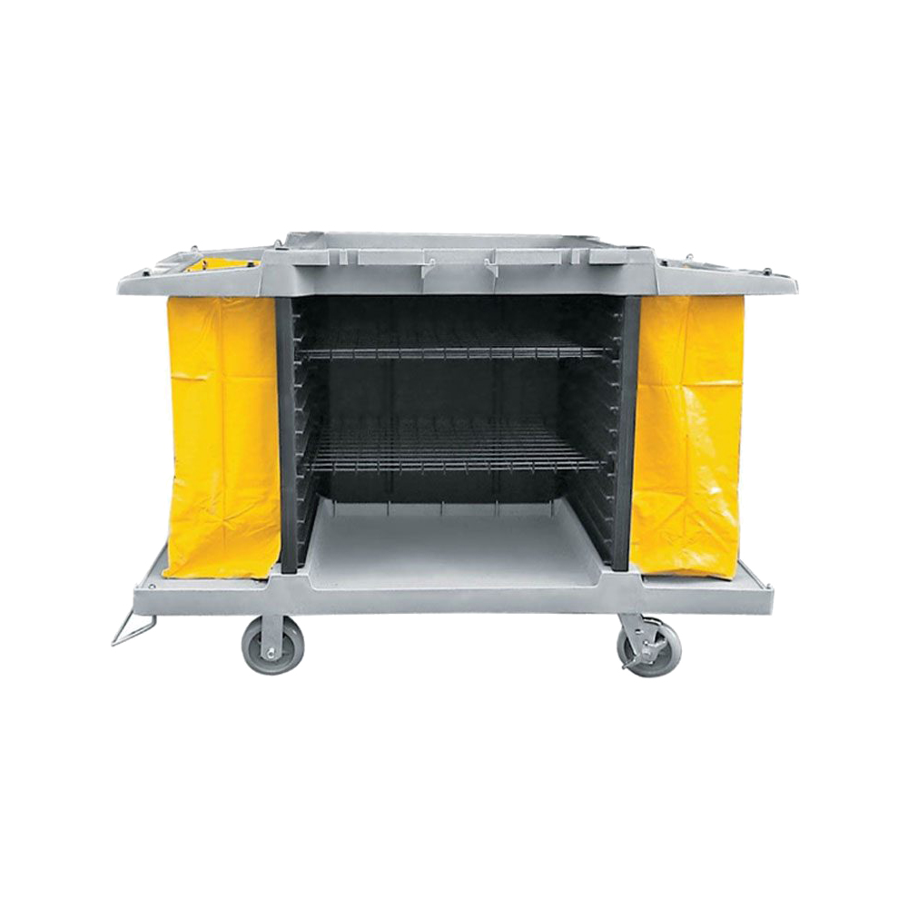 CLEANING TROLLEY WITH 2 BAGS 150x54x120cm
