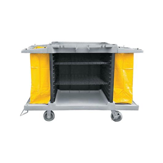 CLEANING TROLLEY WITH 2 BAGS 150x54x120cm