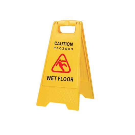"WARNING WET FLOOR" SIGNS