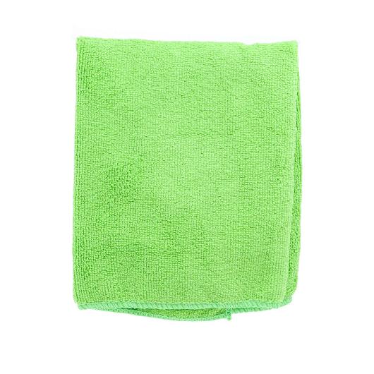 WIPING CLOTH WITH MICROFIBER GREEN 40x40cm