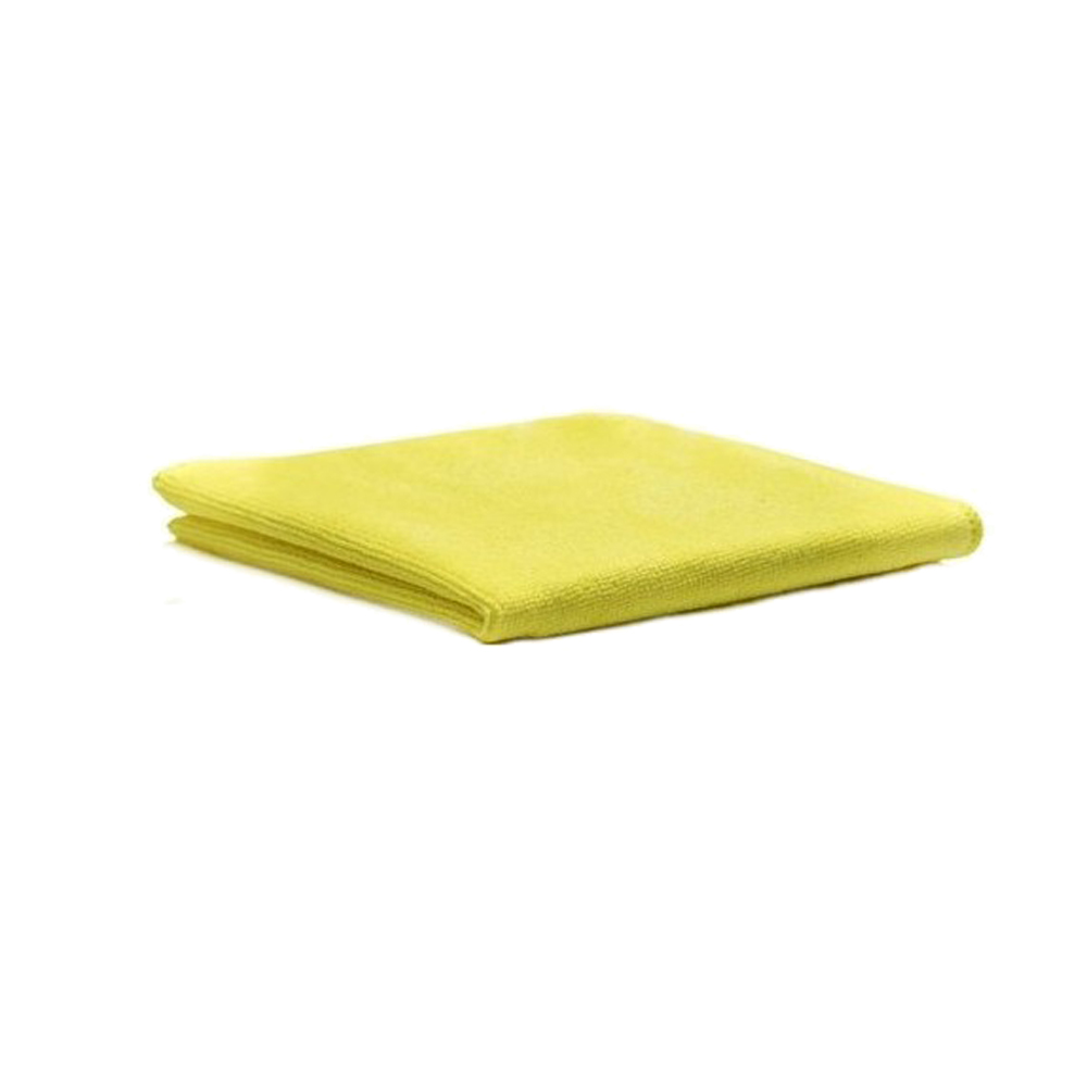 WIPING CLOTH WITH MICROFIBER YELLOW 40x40cm