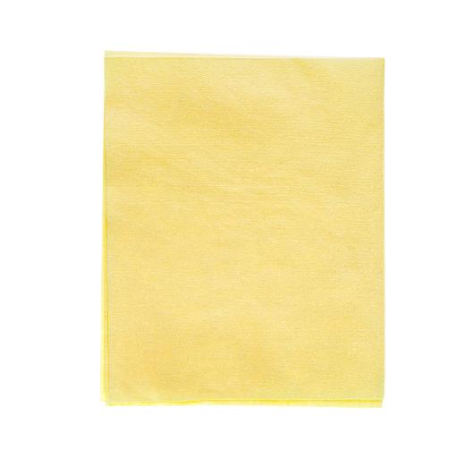 WIPING CLOTH WITH MICROFIBER YELLOW 40x40cm 10pcs