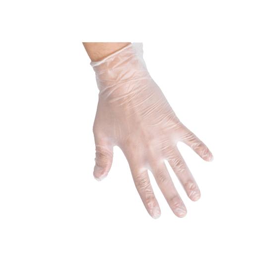 VINYL DISPOSABLE GLOVES WITHOUT POWDER 100pcs
