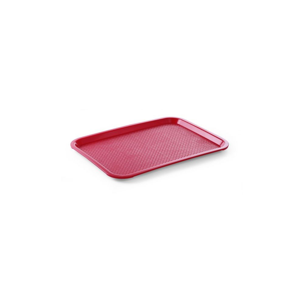 FAST FOOD TRAY (PP) 30,5Χ41,5cm RED