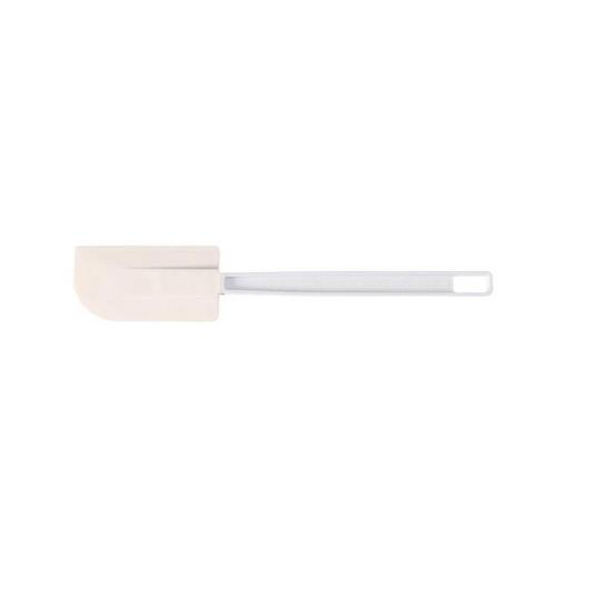 SPATULA SYNTHETIC RUBBER WITH ABS HANDLE WHITE 70x410mm
