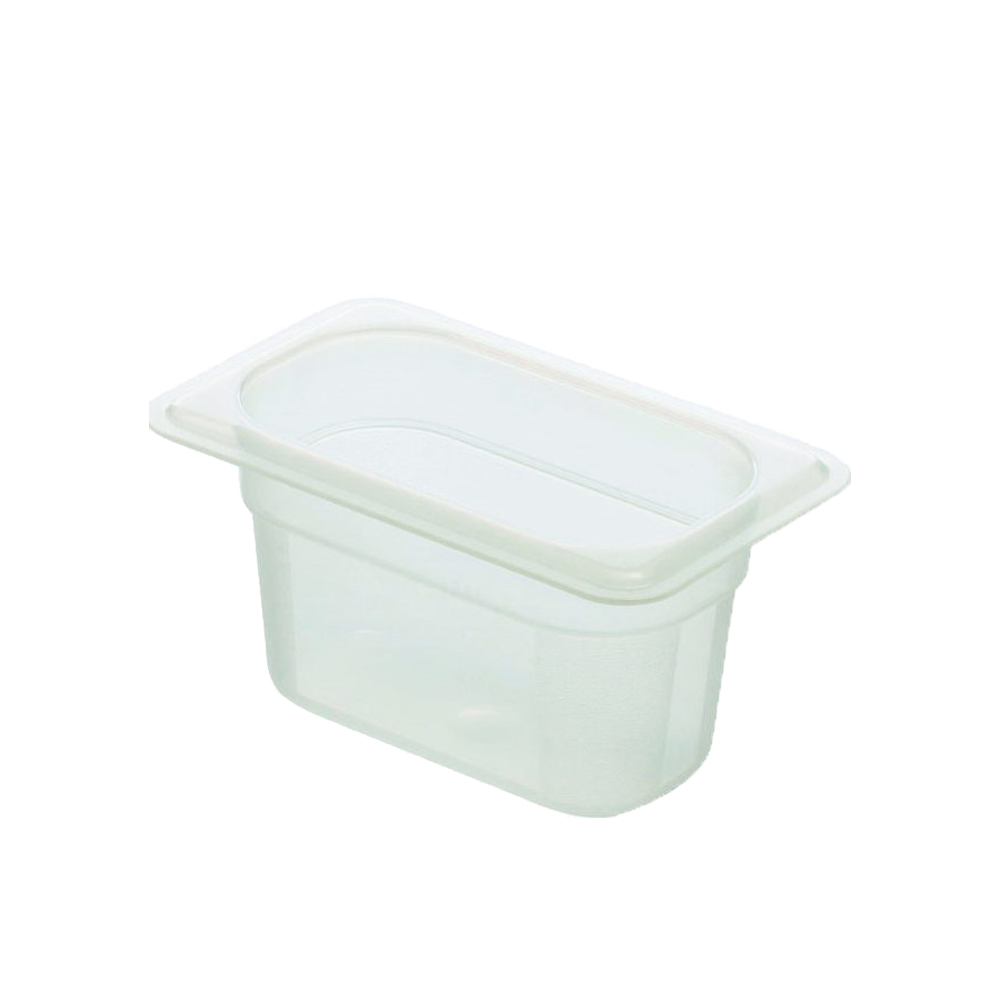 FOOD CONTAINER PP GN1/9 17,6X10,8X10(H)cm