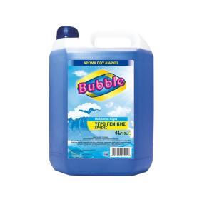 BUBBLE LIQUID CLEANER UNIVERSAL PERFUME SEA AIR 4Lt