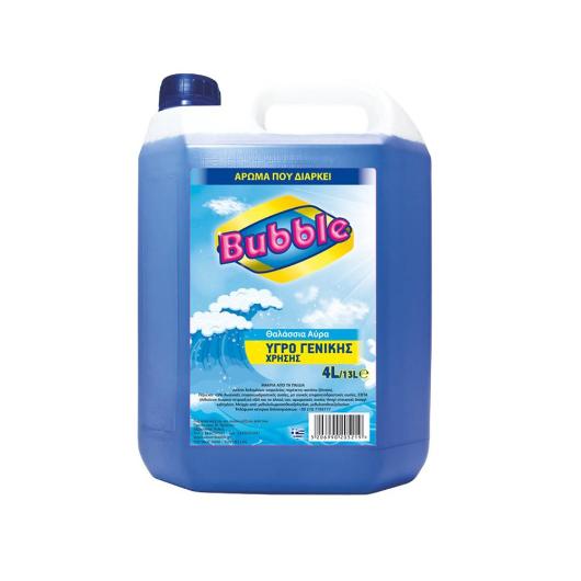BUBBLE LIQUID CLEANER UNIVERSAL PERFUME SEA AIR 4Lt