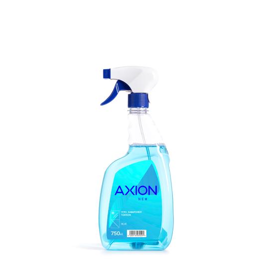AXION CLEANING LIQUID FOR WINDOWS AND SMOOTH SURFACES 750ml BLUE SPRAYER