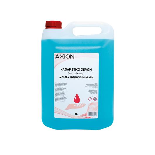 AXION HAND CLEANING LIQUID 4L WITH CAP (70% ISOPROPYL ALCOHOL)