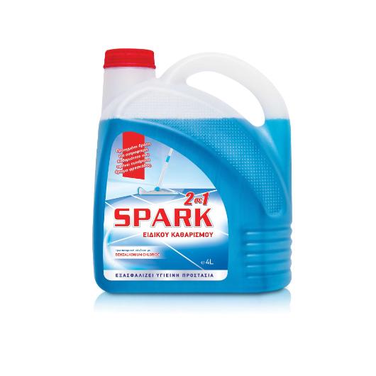 SPARK 2 in 1 SPECIAL CLEANING LIQUID 4Lt