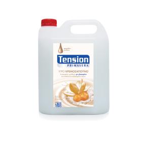 TENSION PRIMAVERA LIQUID CREAM SOAP WITH GLYCERINE FLOWER EXTRACT AND AMBER 4Lt