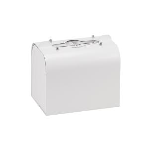 WHITE MIDI TABLETOP TOWEL DISPENSER