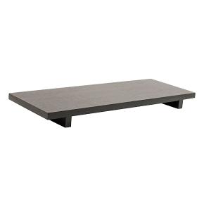 ΒΑΣΗ AMENITIES BAMBOO ΣΕ ΜΑΥΡΟ ΧΡΩΜΑ ΠΑΡΑΛΛΗΛΟΓΡΑΜΜΗ 30x11x2,5cm