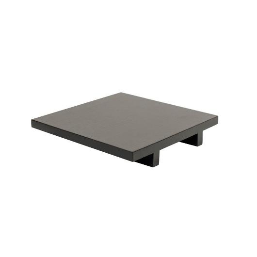 ΒΑΣΗ AMENITIES BAMBOO ΣΕ ΜΑΥΡΟ ΧΡΩΜΑ ΤΕΤΡΑΓΩΝΗ 15x15x2,5cm