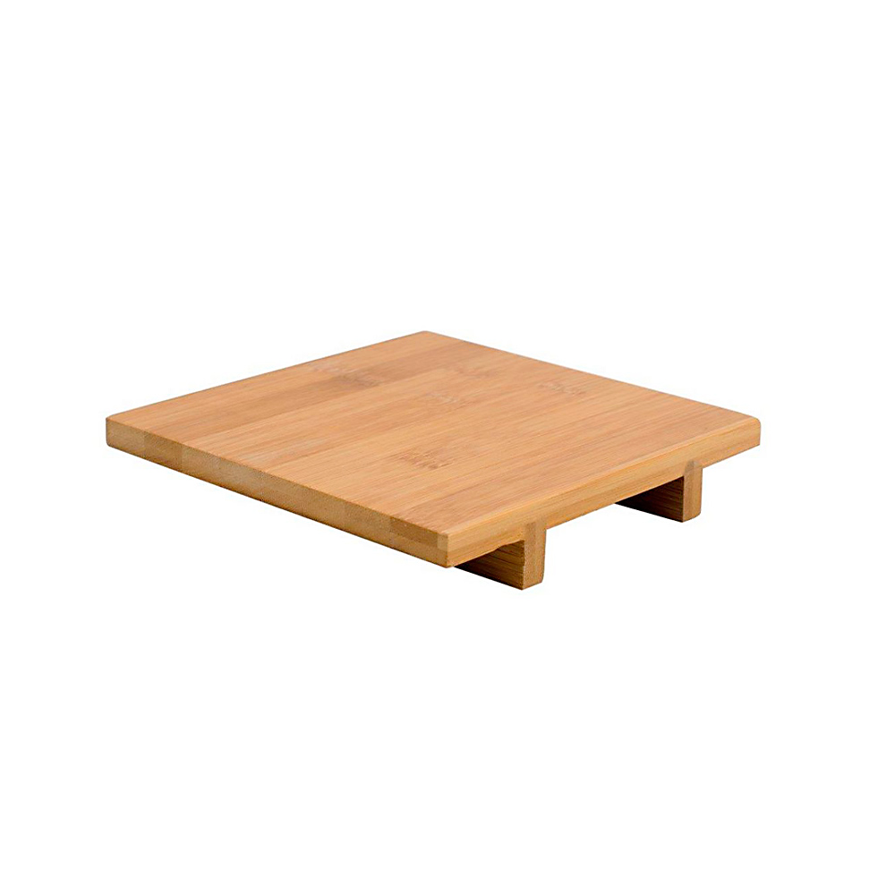 AMENITIES SQUARE STAND BAMBOO