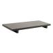 AMENITIES STAND BAMBOO IN BLACK COLOR PARALLEL 30x11x2,5cm-1