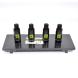AMENITIES STAND BAMBOO IN BLACK COLOR PARALLEL 30x11x2,5cm-2