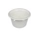 ROUND PET LID FOR 8oz SAUCE CONTAINER FROM SUGAR CANE 50TEM-2