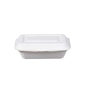 FOOD CONTAINER  FROM SUGARCANE SINGLE 17x12,5cm 50pcs