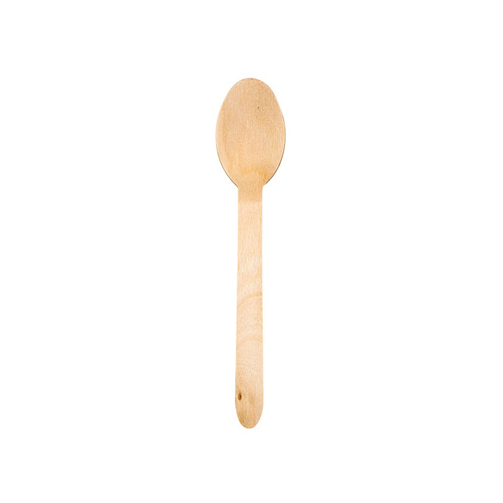 WOODEN SPOON BIO 16cm 100pcs