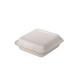FOOD CONTAINER BIODEGRADED SINGLE SQUARE SQUARE 20x20cm 50PCS-1