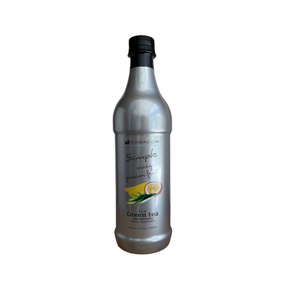 COLD GREEN TEA SIMPLE MANGO-PASSION FRUIT 750ml