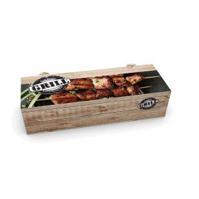 ΚΟΥΤΙ ΨΗΤΟΠΩΛΕΙΟΥ Τ28 "GRILL" ΜΙΚΡΟ ΣΟΥΒΛΑΚΙ ΜΟΝΟ 24,5x7,5x4,5cm 10kg (~175ΤΕΜ)