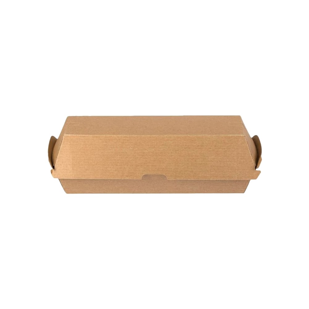 CRAFT BOX SNACK BOX LARGE SIZE (20.5x10,5x8cm) 100PCS