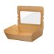 ΚΟΥΤΙ KRAFT ΣΑΛΑΤΑΣ ΜΕ PET ΦΙΛΜ ΠΑΡΑΘΥΡΑ (900ml) 15x11,6x4,8cm 50TEM
