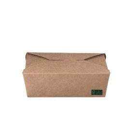 KOYTI ΦΑΓΗΤΟΥ KRAFT DELI #5 ΚΑΦΕ (1000ml) 15x12x5cm 50ΤΕΜ