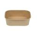 KRAFT RECTANGULAR BOX 750ml (17.3Χ12.3Χ5.7cm) 50pcs