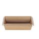 ΚΟΥΤΙ ΓΙΑ ΤΡΟΦΙΜΑ KRAFT ΠΑΡΑΛΛΗΛΟΓΡΑΜΜΟ (700ml) 17x13x5,5cm ΚΑΦΕ ΜΕ ΔΙΑΦΑΝΟ ΚΑΠΑΚΙ ΑΣΦΑΛΕΙΑΣ 25ΤΕΜ